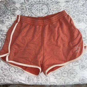 Aerie Offline Shorts / Dark Coral / Women’s Size Medium Lounge Wear / Bottoms